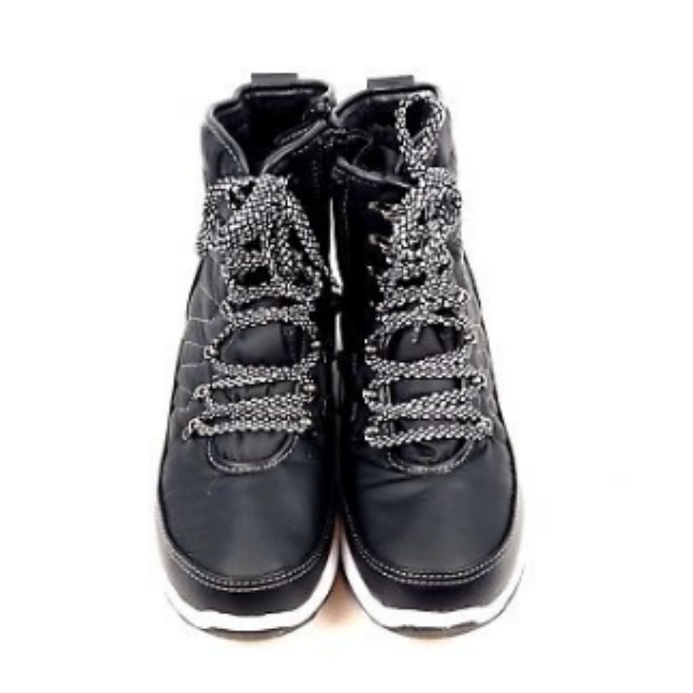 Weatherproof Women's Sneaker Ankle Boot Black Sz 8